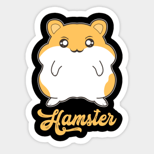 Fat Hamster Sticker